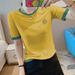 This Year's Popular Top Is A Short-Sleeved Garment Made From Bamboo Fiber Cotton, Designed In A Korean Style For Summer_ecoleips.com