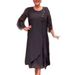 Effortless Elegance Maxi Dress – Women's Flowy A-Line Dress With Flutter Sleeves, Wrinkle-Resistant & Plus Size Friendly_ecoleips.com