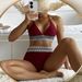 Women's Clothing Women's Swimsuit High Waist Solid Color Boxer Pants Strap Triangle_ecoleips.com