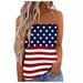 European And American Cross-border Women's Clothing, Reversible Sleeveless Off-shoulder Loose Casual T-shirt_ecoleips.com