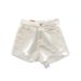 2025s Denim Shorts For Women, Summer New Korean Style, Loose Fit, Versatile, Slimming, Internet Celebrity Ripped Frayed Wide_ecoleips.com