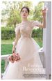 Champagne Colored Evening Gown For Women New Style Light Luxury Niche High End Engagement And Toasting Dress Princess Style_ecoleips.com