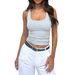 Women's Foreign Trade Outerwear, Plus Size With Fixed Chest Pads, Sports Camisole For Women, Fitness, Cross-border_ecoleips.com
