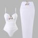 Aria Basics 2025 New European And American Slim-Fit Conservative One-Piece Swimsuit For Women, High-End Bikini Hot Spring Swimwear_ecoleips.com
