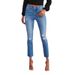 European And American Foreign Trade Cross-border Supply Fashion Retro Slim-fit Stretch Jeans For Women_ecoleips.com