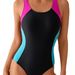 Women's Clothing Slimming One Piece Swimsuit Crossbody Sexy Racing Vest Covering Stomach For All Seasons_ecoleips.com