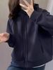 Plus-size Zip-up Thickened Hooded Sweatshirt For Women, New Early Autumn Style, Loose And Stylish Design, Trendy_ecoleips.com