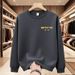 FW25 Matching Couple Cotton Crew Neck Sweatshirt - His & Hers_ecoleips.com