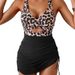 Aria Basics 2025 New European And American Style One-Piece Swimsuit, Color Block, Sexy Cross-Strap For Women, Cross-Border_ecoleips.com