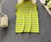 Women's Sweet Chic Striped Turtleneck Sleeveless Knit Top Versatile Loose Slimming Spring Summer Fashion_ecoleips.com