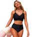 High-Waisted Two-Piece Bikini Swimsuit For Women Sexy Sports Swimwear_ecoleips.com
