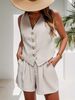 Women's Clothing Summer New Fashion Casual Vest Shorts Suit Women's Clothing_ecoleips.com