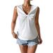 Voya Hot Selling And Popular Women's Clothing, Versatile And Minimalist T-shirt, 2026 Spring/summer New Fashion Commuting Sleeveless Top_ecoleips.com