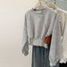 Korean-style Real-shot Early Spring And Autumn Long-sleeve Sweatshirt For Women, Loose Fit, New Thin Design,_ecoleips.com