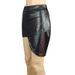 2025 Women's Elegant Mini Patchwork Leather Matte Midi Skirt_ecoleips.com