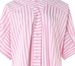 Women's Clothing Pink Striped Print Shirt Dress_ecoleips.com