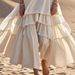 Women's Clothing Cotton And Linen Loose Large Skirt Sleeveless Dress_ecoleips.com