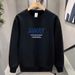 FW25 Matching Couple Cotton Crew Neck Sweatshirt - His & Hers_ecoleips.com