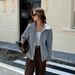Women's Clothing Elegant Long Sleeved Jacket Vest Coat European American Style Autumn Winter Outerwear For Ladies_ecoleips.com