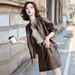 Women's Fashion Casual 2025 Autumn New Versatile PU Leather Jacket And Skirt Two-Piece Set ZH1109_ecoleips.com