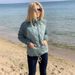 Women's Fashion 3D Effect Stand Collar Zip-Up Sweater Jacket – Streetwear Loose Fit Long Sleeve Coat, Lightweight Polyester With Faux Silk Filling_ecoleips.com