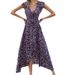 Stylish Bohemian Long Dress Women V‑Neck Tie‑Up Detail With Slim Silhouette & Flowy Big Swing Hem_ecoleips.com