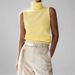 Women's Knitted Sleeveless Vest High Collar Sweater Simple Top Style Autumn New Fashion_ecoleips.com