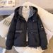 "Trendy Oversized Puffer Jacket – Korean-Style Short Coat With Hood (M-XXL, Warm & Casual)"_ecoleips.com