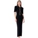 Women's Short Sleeve Lapel Ribbed Knit Button Front Bodycon Midi Dress – Spring Summer Casual Gown 2026_ecoleips.com