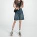 Women's Clothing High Waist Loose Shorts Spring And Summer Straight Wide Leg Trend Ins Japanese Style 5 Point Shorts_ecoleips.com