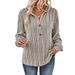 Knit Top For Autumn/Winter Season New Women's Casual Plain Color Hoodie_ecoleips.com