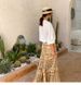 K New Design Sense Long Sleeve Shirt For Women, White Loose Women's Shirt_ecoleips.com
