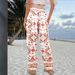 Women's Clothing Loose High Waist Printed Casual Trousers_ecoleips.com
