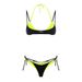Women's Y2K Bikini Cross Border Two Tone Faux Two Piece Sexy Beach Outdoor Swimsuit Summer New Arrivals European American Style_ecoleips.com