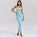 Wind Women's 2025 Summer New Mid Length Lace Wrapped Chest Strap Skirt Sexy Dress For Women_ecoleips.com