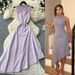 Women's French Style Light Luxury Sleeveless Knitted Long Dress Irregular Slimming Elegant a Line Skirt for Summer Retro Commuting_ecoleips.com