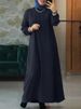 Mubarak Spring Muslim Extra Long Sun Dress Robe Kaftan Vestido Islamic Clothing_ecoleips.com
