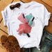 European And American Cross-border Foreign Trade Clothing 3D Nail Polish Pattern Round Neck Printed Women's Short-sleeve_ecoleips.com