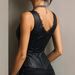 Sexy Hot Girl PU Leather Spliced Lace Camisole Slim Fit Fishtail High End Bust Enhancing Vest_ecoleips.com