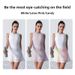 Women's Summer Lightweight Tennis Skirt Set High Waisted Slimming Golf Badminton Suit Running Fitness Sports Bodysuit_ecoleips.com
