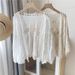 Women's Boho Lace Crochet Beach Cover-Up Summer Cardigan Sheer Mesh Sun Protection Kimono Wrap Casual Lightweight Jacket_ecoleips.com