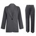 girl Girl European American Style Casual Women's Solid Color Sleeve Cardigan Jacket And Long Pants Two-Piece Suit Set_ecoleips.com