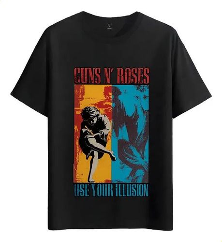 Women's T-Shirts Tshirt Muscle Freaks Guns N Roses Estilo Use Your Illusion_ecoleips.com