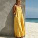 Women's Sleeveless Casual Resort Midi Dress – Summer Beach Vacation Gown 2026_ecoleips.com