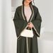 Spring And Summer Beautiful Loose Border Cardigan Abaya_ecoleips.com