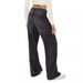 Women's Clothing cat whiskers and maliu loose wide leg jeans for women solid color casual versatile denim trousers_ecoleips.com