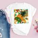 European And American Cross-border Foreign Trade Wholesale Clothing, Fruit Pattern Round Neck Plus Size Short-sleeve_ecoleips.com