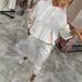 Women's Clothing Casual Sequin Pocket Sports Hooded Sweatshirt Sweatpants Set_ecoleips.com