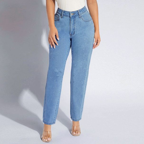 High-Waisted Straight Leg Jeans For Women Casual Autumn Fashion Independent Websites Commerce Platforms_ecoleips.com