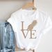 European And American Cross-border Foreign Trade Women's Geometric Pattern Round-neck Printed Short-sleeve T-shirt Top_ecoleips.com